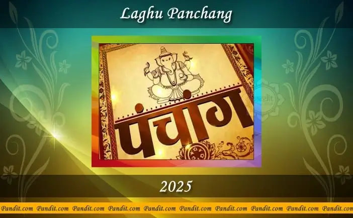 Laghu Panchang Calendar 2025