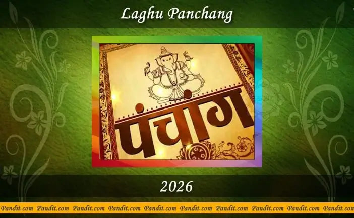 Laghu Panchang Calendar 2026