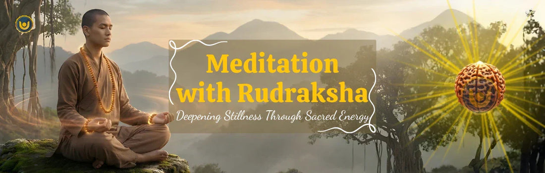 Meditation with Rudraksha: Deepening Stillness Through Sacred Energy