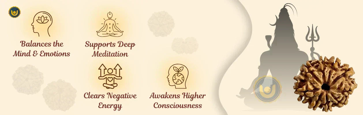 Rudraksha for Emotional Balance, & Spiritual Growth: A Sacred Path to Inner Peace
