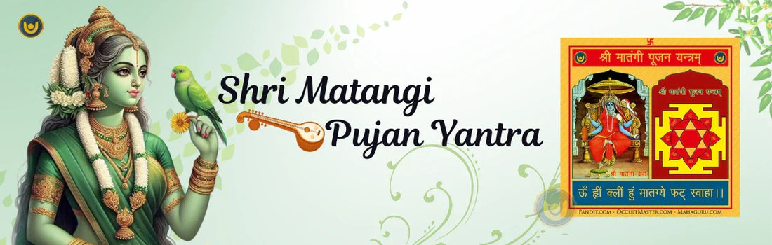 Shri Matangi Pujan Yantra: A Divine Tool To Attain Sidhis & Creative Talents