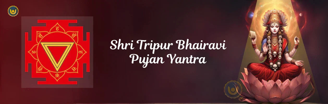 Shri Tripur Bhairavi Pujan Yantra: For Fierce Protection & Personal Empowerment?
