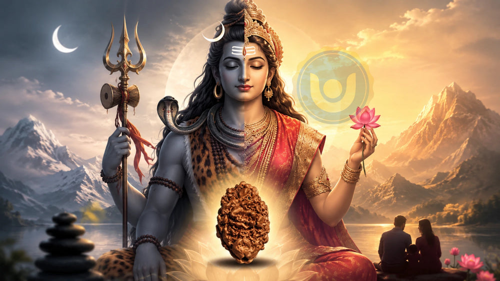 Divine Blessings of Ardhanarishvara