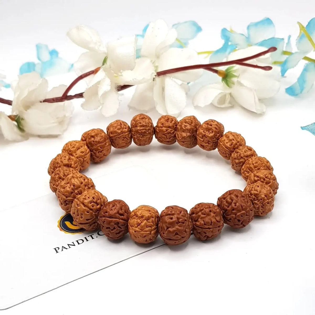 5 Mukhi Premium Rudraksha Bracelet - For Holistic Wellness