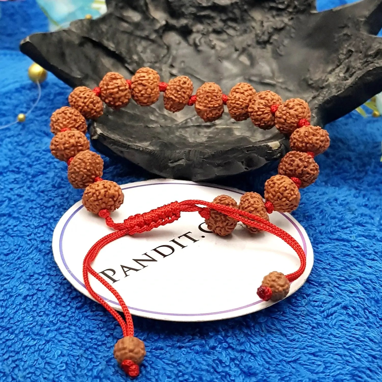 9 Mukhi Rudraksha Bracelet