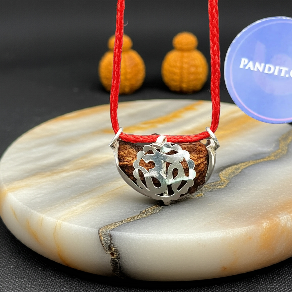 1 Faced Rudraksha — bead size reference
