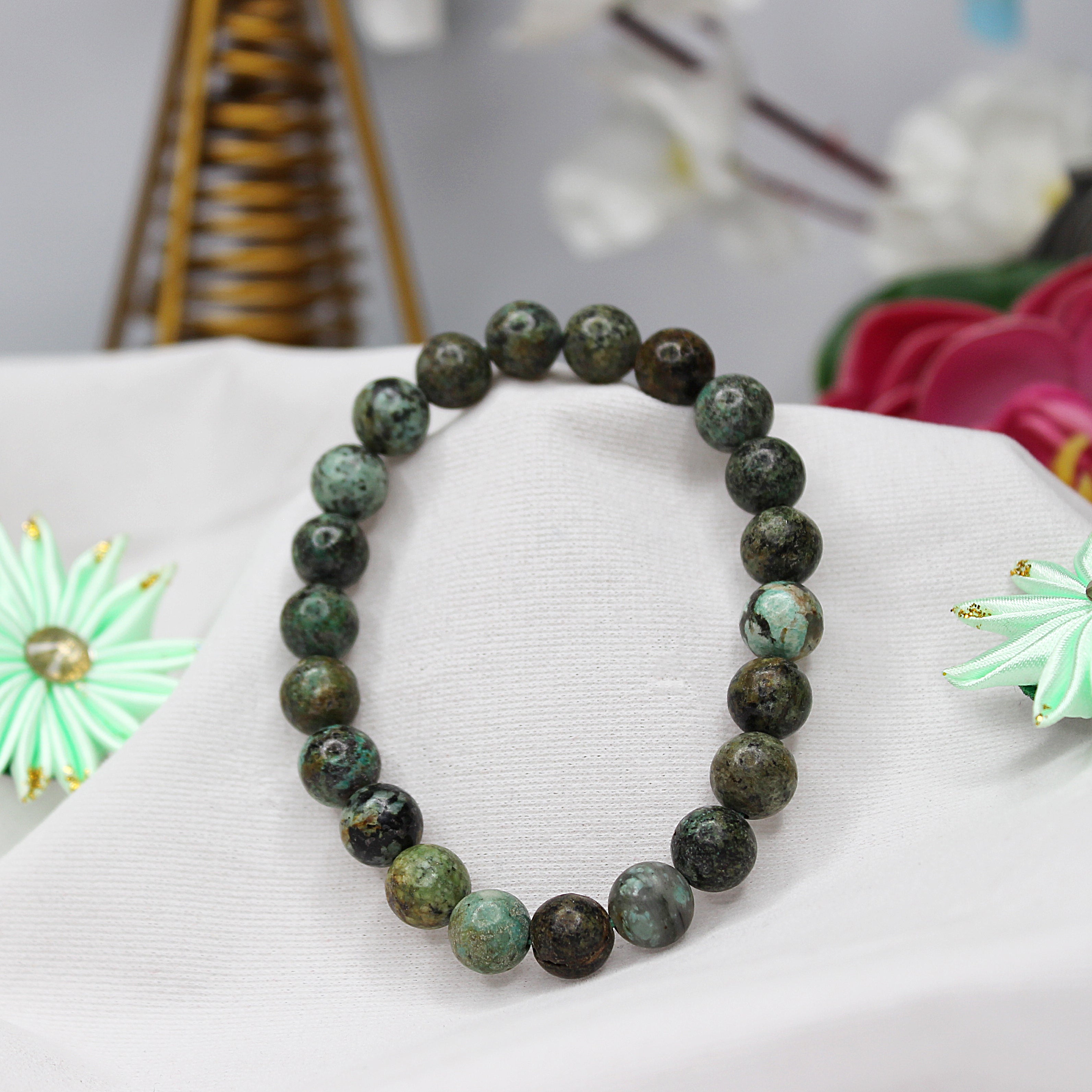 African Turquoise Lucky Bracelet