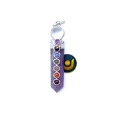 Amethyst 7 Chakra Pendant — main pendant view