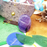 Amethyst Worry Stone — main product view