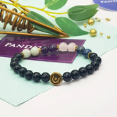 Anxiety Emotional Balance Bracelet — front view of bracelet showing beads and stringing