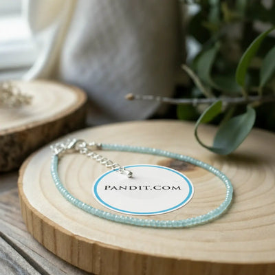 Aquamarine Anklet