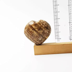 Aragonite Healing Crystal Heart Stone