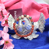 Back Pain Relief Bracelet — front view of bracelet showing beads and stringing