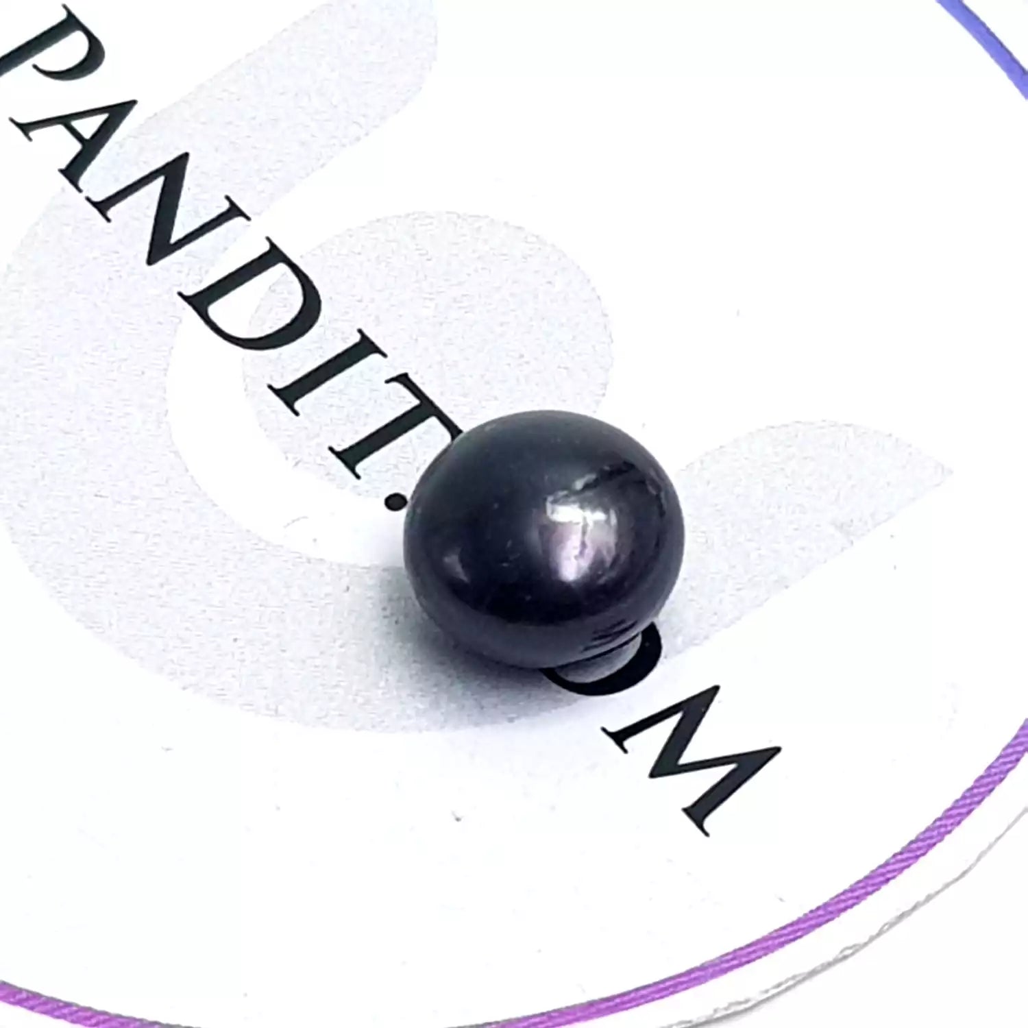 Black Pearl Gemstone - 8.59 Carat