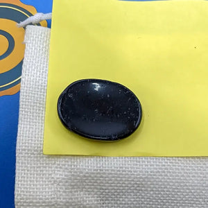 Black Tourmaline Worry Stone