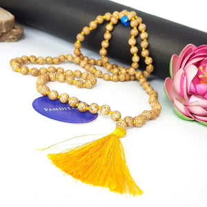 Bodhi Seed Raktu Beads Bodhgaya With Knot Nepali Mala