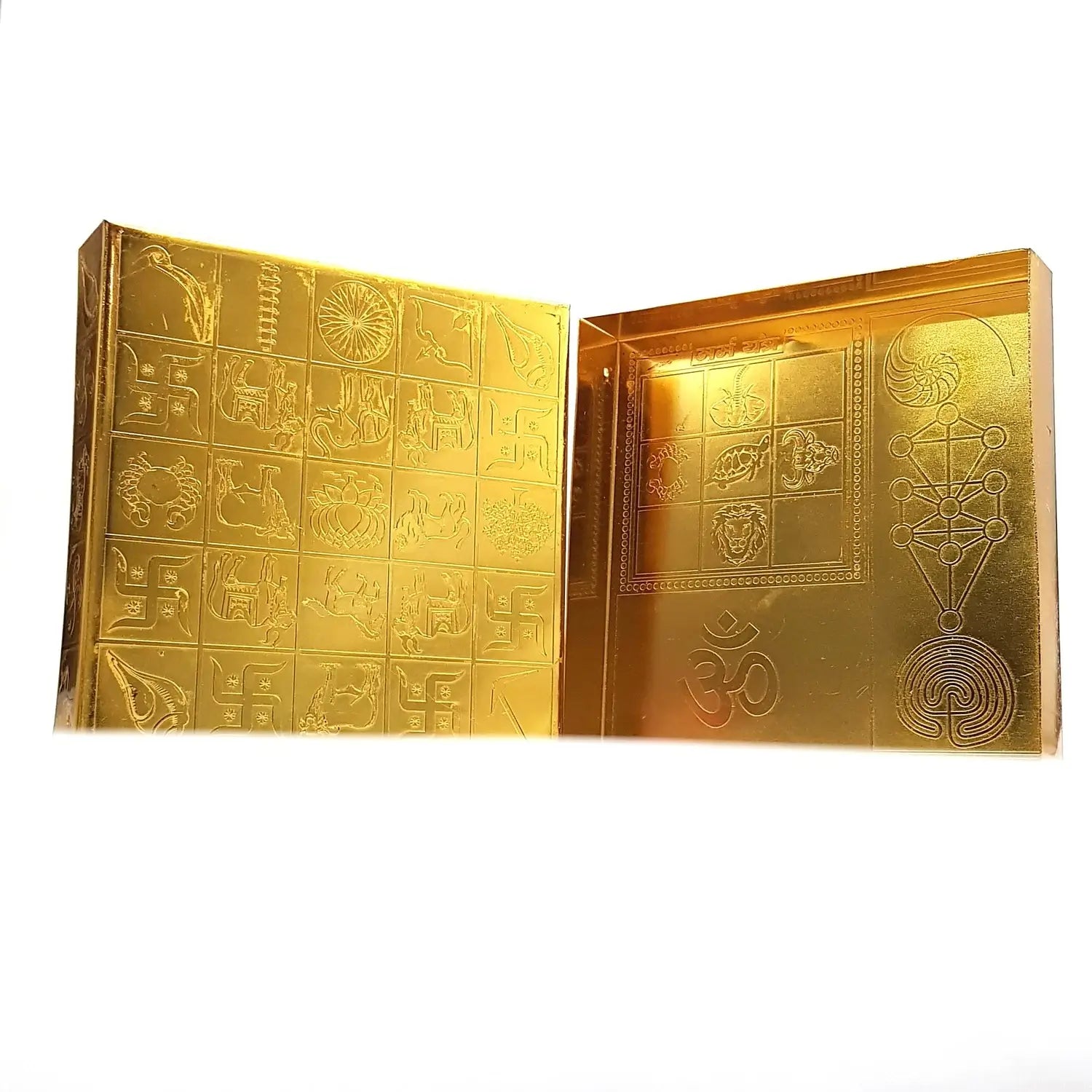 Brass Manjusha Box — alternate angle view