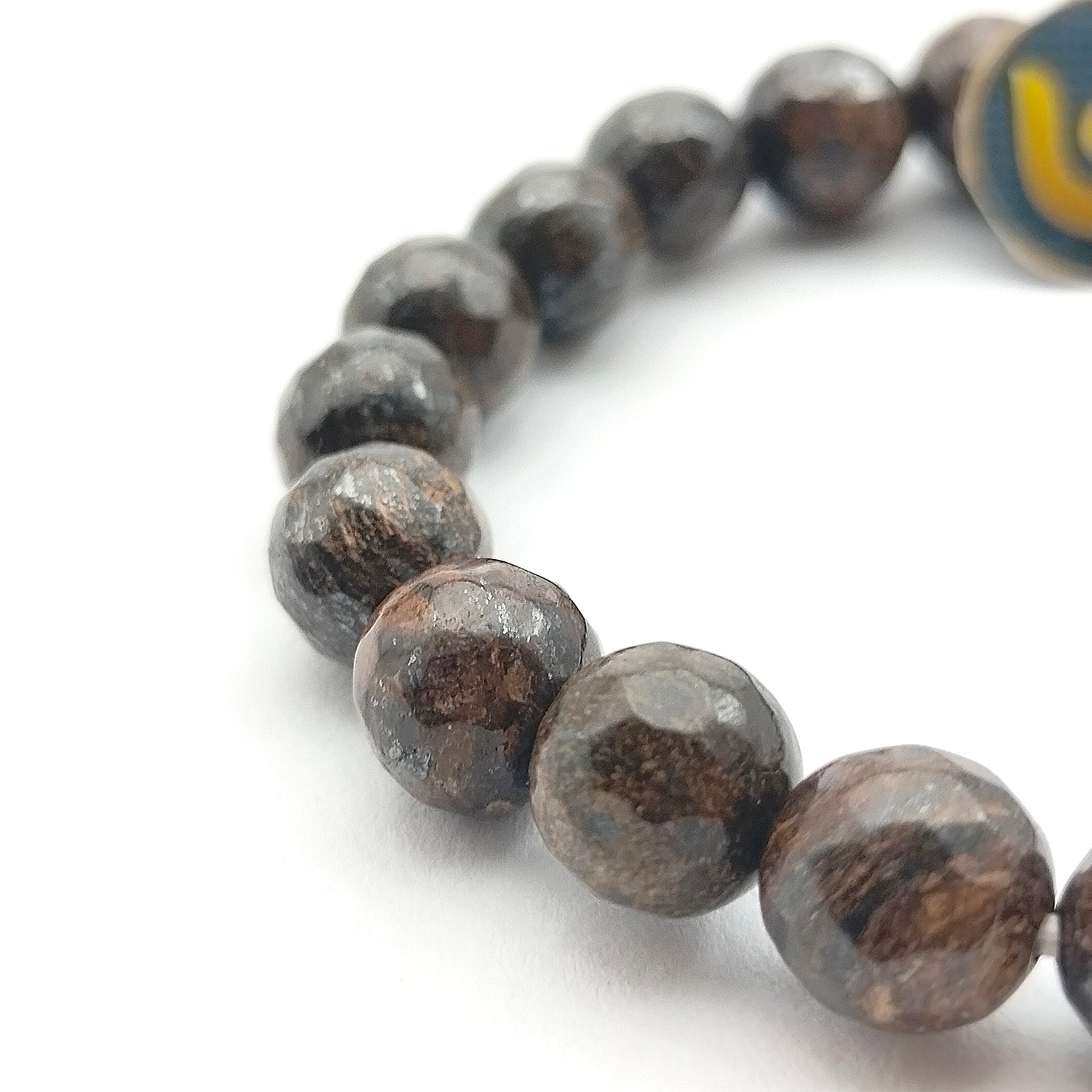 Bronzite Diamond Cut Bracelet