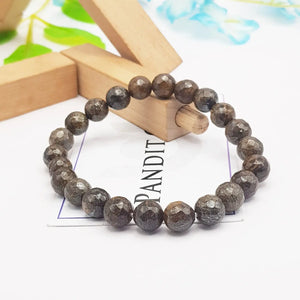 Bronzite Diamond Cut Bracelet