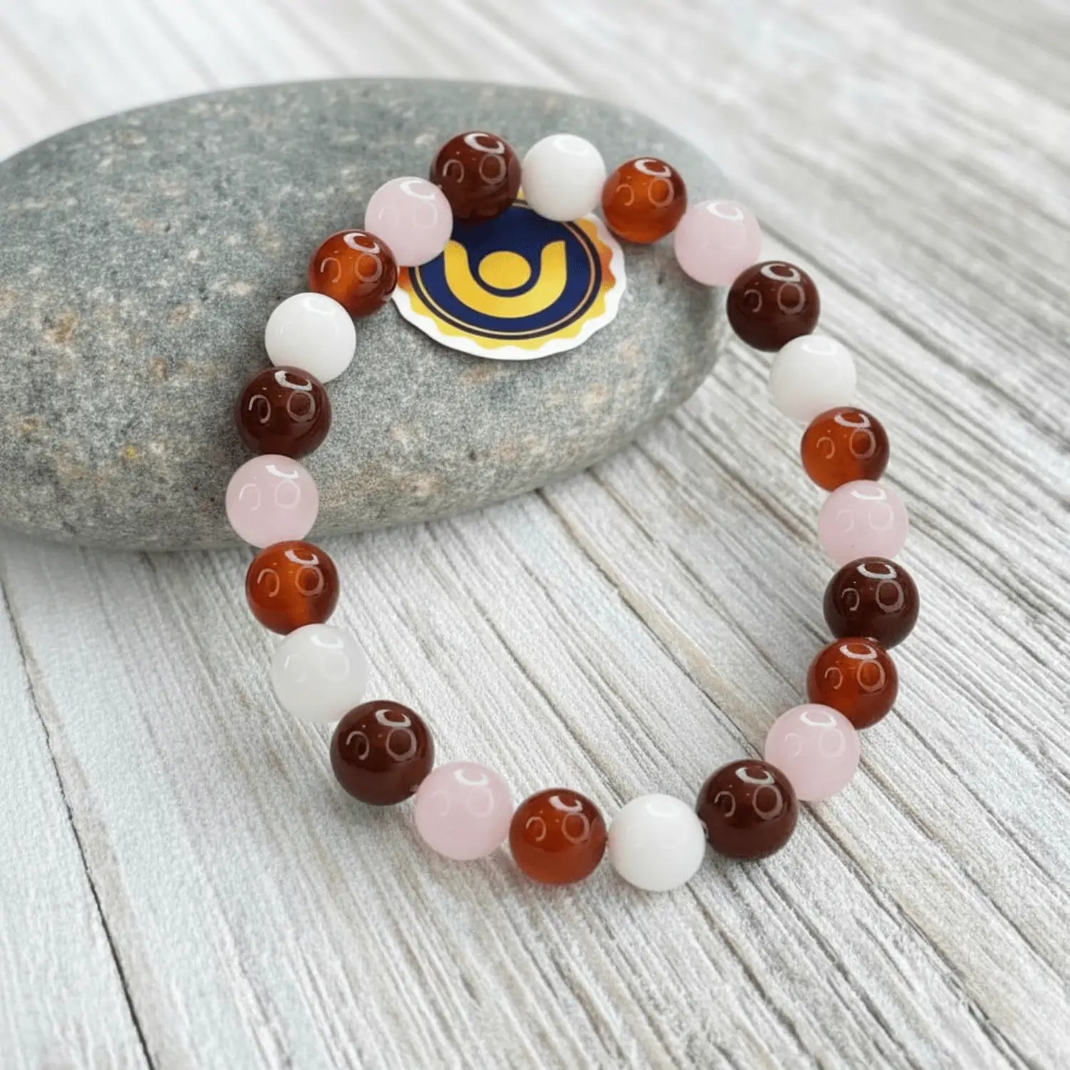 Cancer Zodiac Sign Bracelet — bracelet worn on wrist demonstration