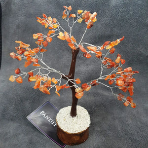 Carnelian Gemstone Tree