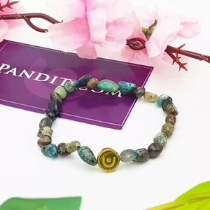 Chrysocolla Tumble Bracelet