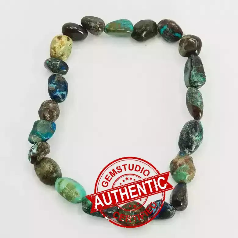 Chrysocolla Tumble Bracelet