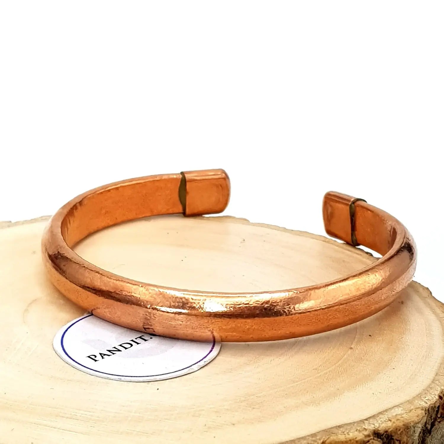 Copper Bracelet — additional angle view of bracelet