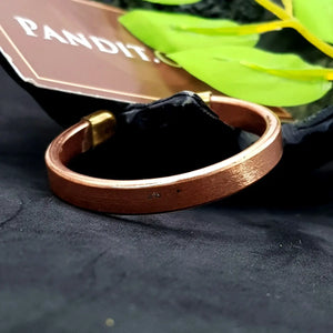 Copper Bracelet — bracelet worn on wrist demonstration