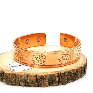 Copper Bracelet — additional angle view of bracelet