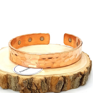 Copper Bracelet — close-up of Copper stones revealing natural patterns