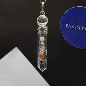 Crystal 7 Chakra Pendant