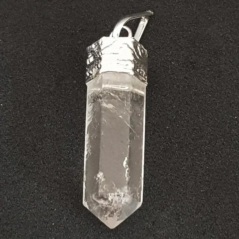Crystal Cap Pencil Pendant