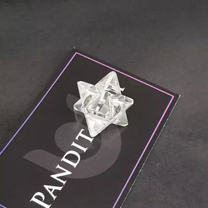 Crystal Quartz Merkaba Star