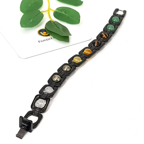 Dhan Yog Bracelet – Black Metal