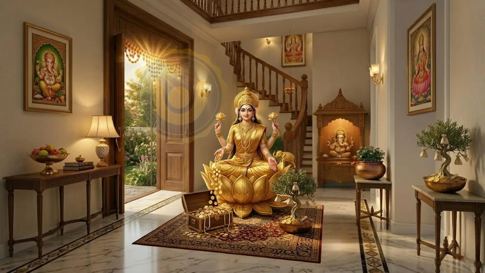 Invites Blessings of Lakshmi