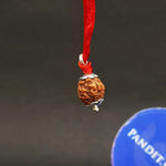 4 Mukhi Rudraksha — packaging back showing wearing instructions