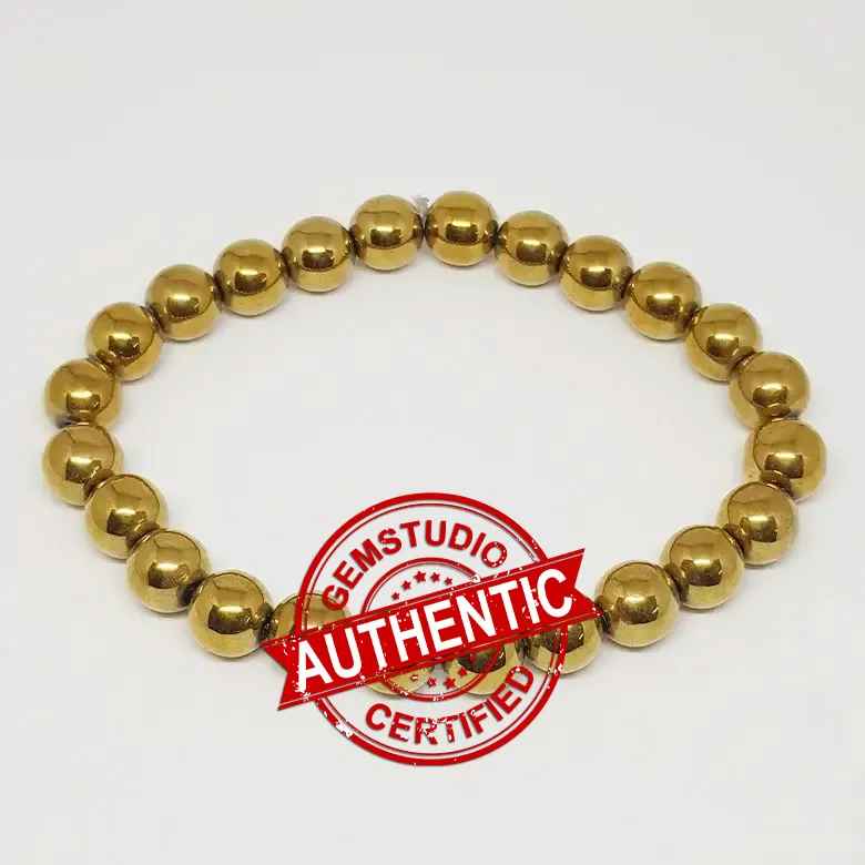 Golden Hematite Bracelet