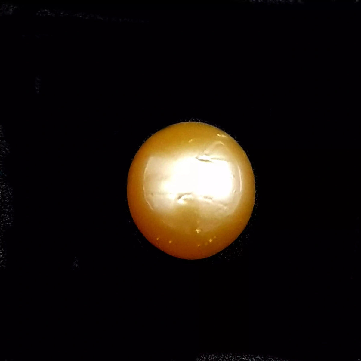 Golden Pearl Gemstone - 9.06 Carat - A+ Quality