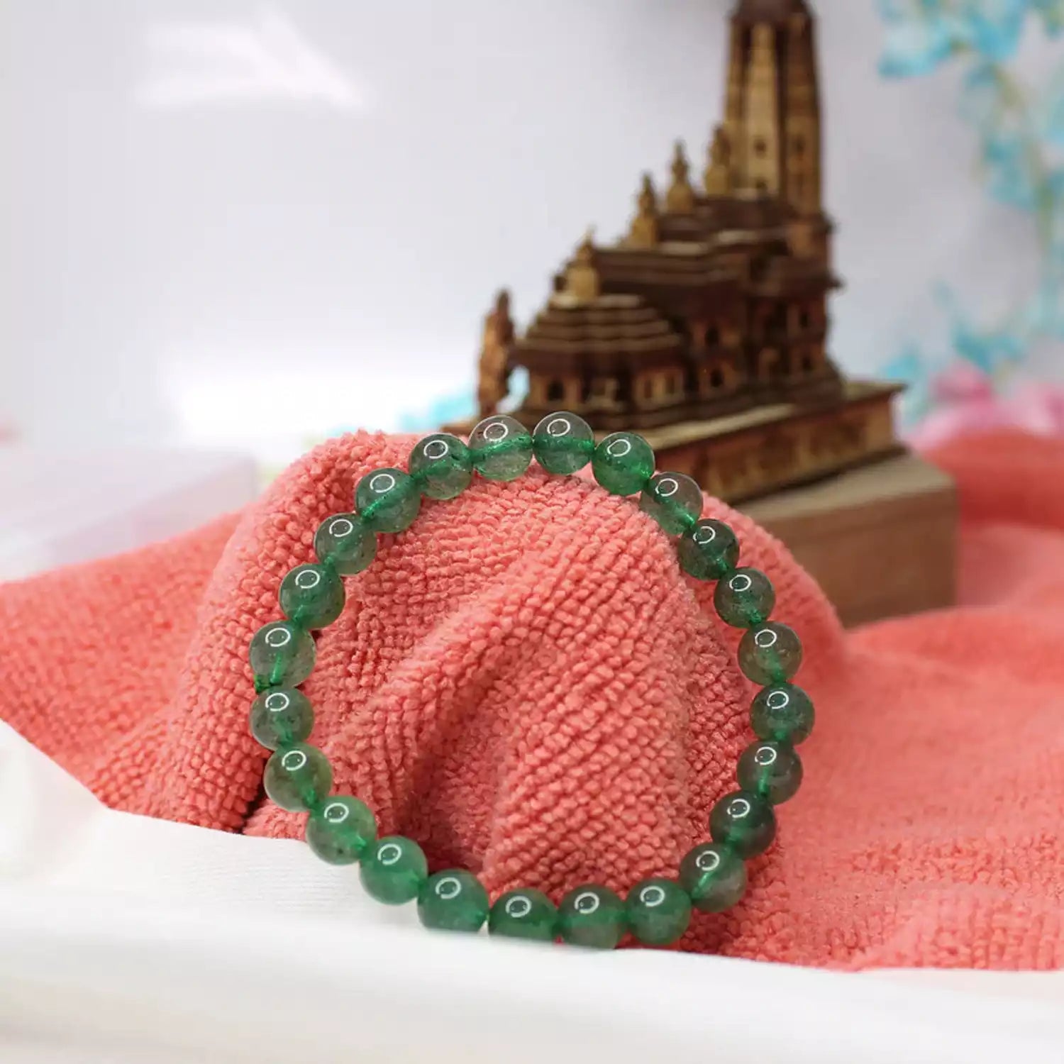 Green Strawberry Bracelet