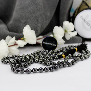 Hematite Mala