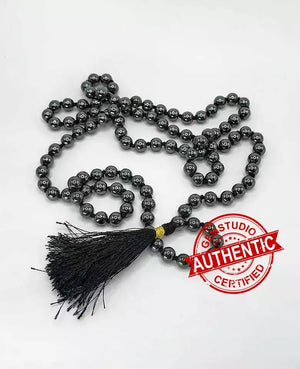Hematite Mala