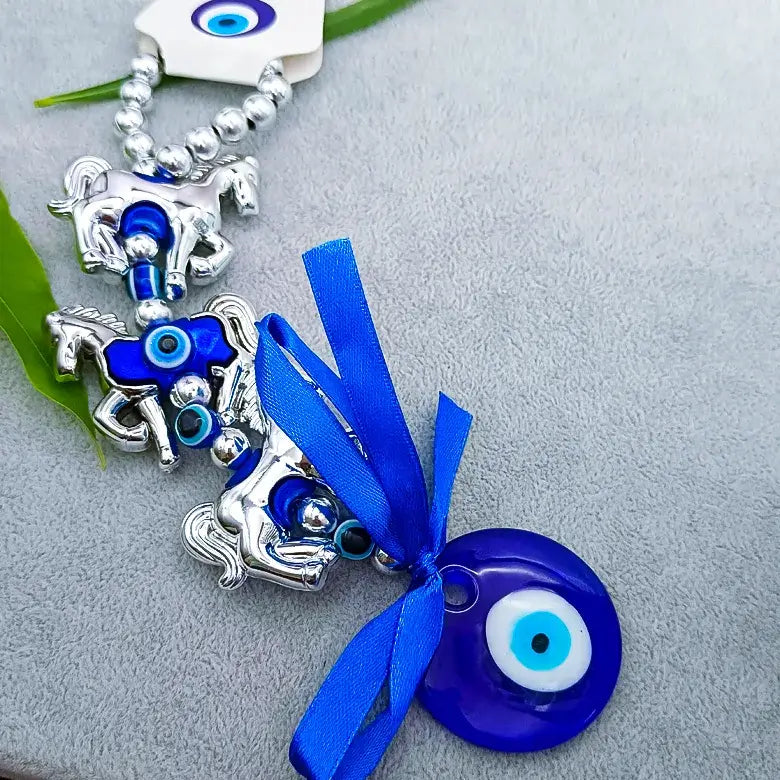 Horse Evil Eye Hanging for Good Luck - Small