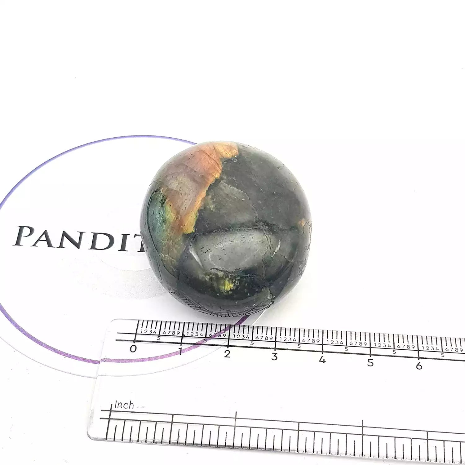 Labradorite Healing Crystal Palm Stone