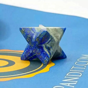 Lapis Lazuli Merkaba Star