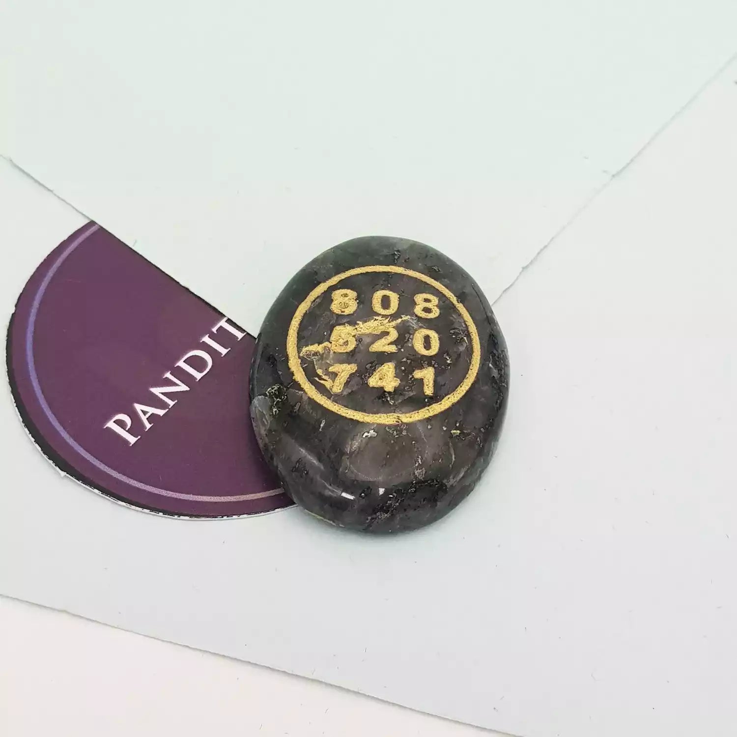 Larvikite Zibu Symbol Coin