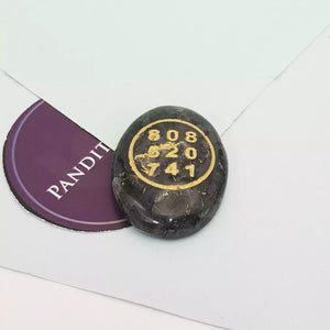 Larvikite Zibu Symbol Coin