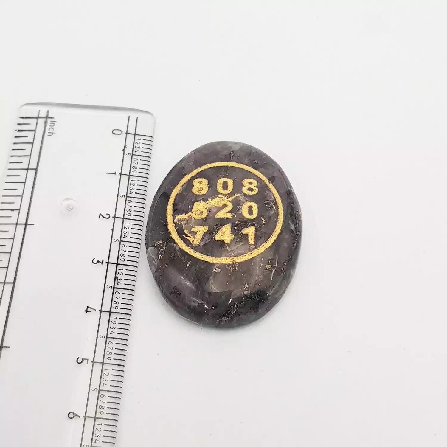 Larvikite Zibu Symbol Coin