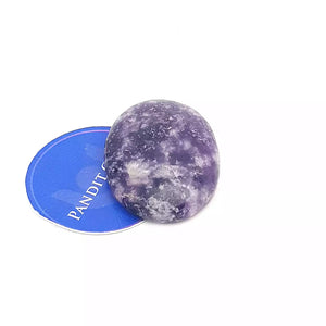 Lepidolite Worry Stone