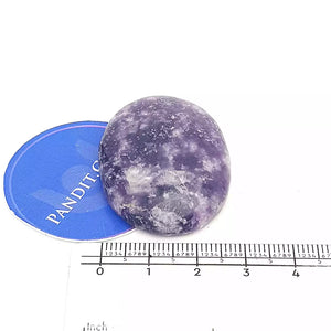 Lepidolite Worry Stone